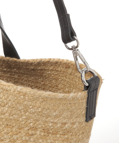 beej(ビージ)の「【beej】JUTE TOTE BAG(かごバッグ・レディース・ベージュ・FREE)」の4枚目の写真