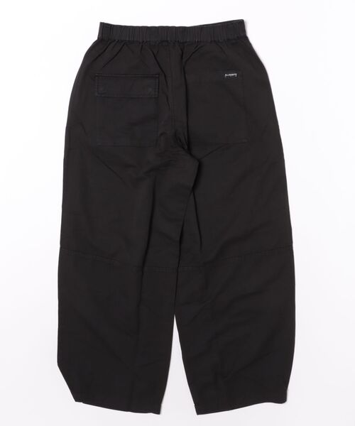 ALLSAINTS(オールセインツ)の「ECHO LINEN BLEND BARREL LEG TROUSERS | ECHO リネン ブレンド バレル レッグ トラウザー(その他パンツ・メンズ・ブラック系その他・31/32/28/30)」の2枚目の写真