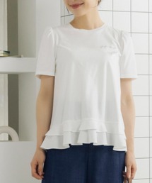 【SONO/ソーノ】【スマートデイリー】《coffee first then elegance》TEE
