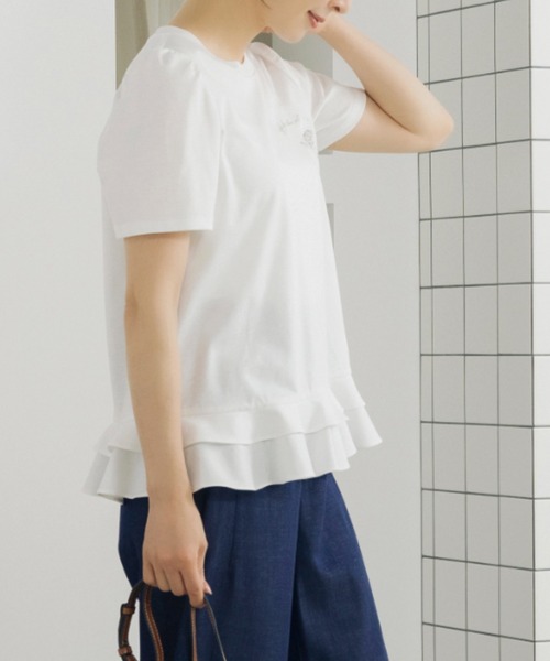 Sono（ソーノ）の「【SONO/ソーノ】【スマートデイリー】《coffee first then elegance》TEE（Tシャツ/カットソー・レディース・ブラック/ホワイト・F）」の17枚目の写真