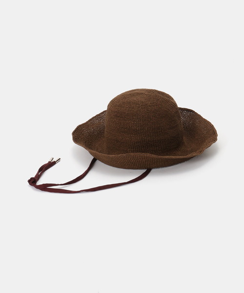 Odds(オッズ)の「Odds / オッズ PLAIN RIBBON HAT 26'(ハット・レディース・ブラウン・FREE)」の9枚目の写真