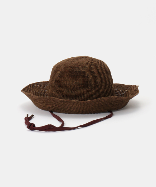Odds(オッズ)の「Odds / オッズ PLAIN RIBBON HAT 26'(ハット・レディース・ブラウン・FREE)」の8枚目の写真