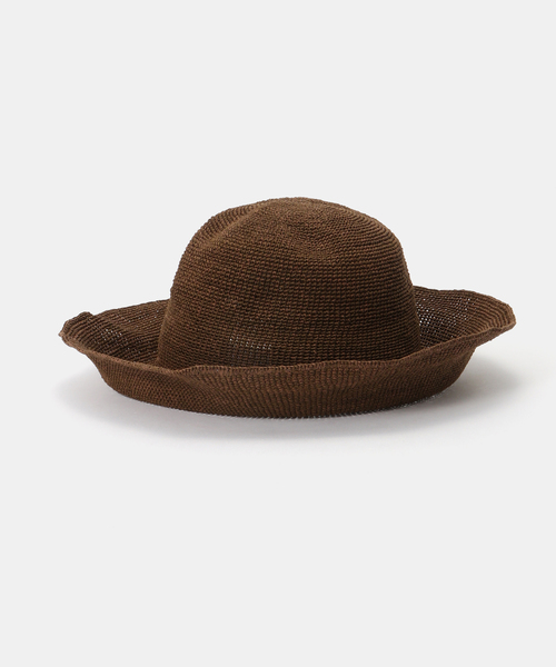 Odds(オッズ)の「Odds / オッズ PLAIN RIBBON HAT 26'(ハット・レディース・ブラウン・FREE)」の6枚目の写真