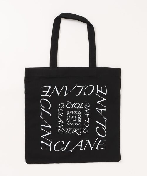 CLANE（クラネ）の「CLANE/クラネ/GRAPHIC TOTE BAG（トートバッグ・レディース・モスグリーン/ブラウン/ブラック/アイボリー・1）」の21枚目の写真