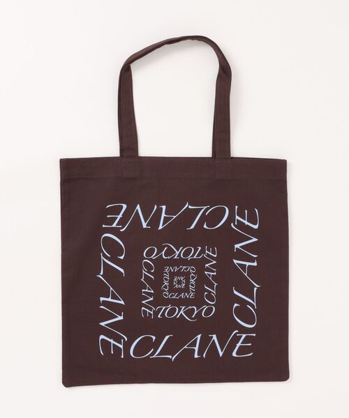 CLANE（クラネ）の「CLANE/クラネ/GRAPHIC TOTE BAG（トートバッグ・レディース・モスグリーン/ブラウン/ブラック/アイボリー・1）」の22枚目の写真
