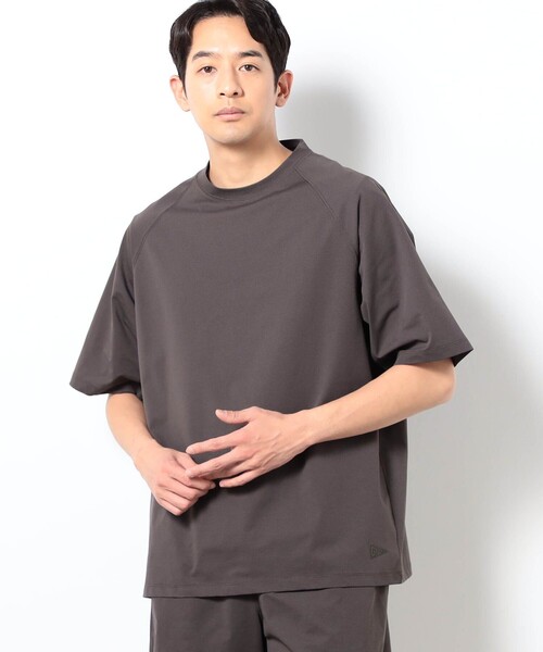 Grand PARK（グランドパーク）の「DOTMESH ラグランTシャツ（Tシャツ/カットソー・メンズ・ブラック/ネイビー/ブラウン・L/M）」の3枚目の写真