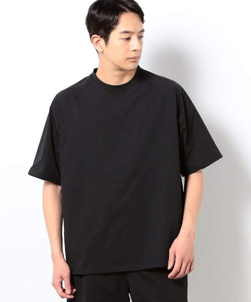 Grand PARK（グランドパーク）の「DOTMESH ラグランTシャツ（Tシャツ/カットソー・メンズ・ブラック/ネイビー/ブラウン・L/M）」の2枚目の写真