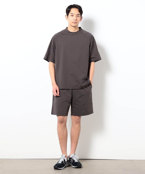 Grand PARK（グランドパーク）の「DOTMESH ラグランTシャツ（Tシャツ/カットソー・メンズ・ブラック/ネイビー/ブラウン・L/M）」の4枚目の写真