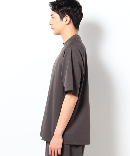 Grand PARK（グランドパーク）の「DOTMESH ラグランTシャツ（Tシャツ/カットソー・メンズ・ブラック/ネイビー/ブラウン・L/M）」の6枚目の写真