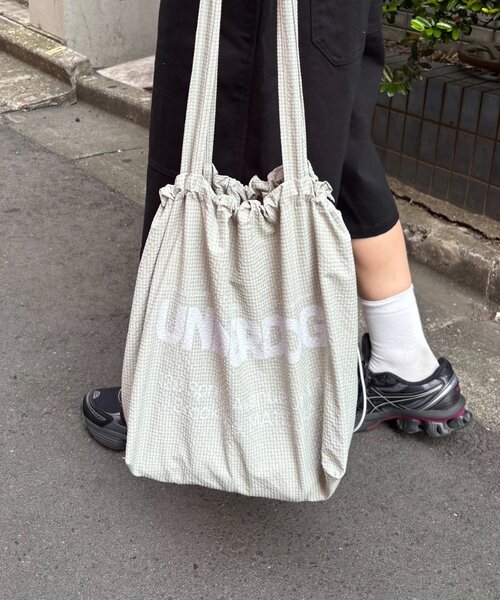 CIAOPANIC TYPY(チャオパニックティピー)の「【ユニセックス】ポコポコドローコードバック(トートバッグ・レディース・ベージュ/グリーン/カーキ/ブラック・ONE SIZE)」の18枚目の写真