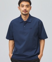 【別注】ニューバランス New Balance シアサッカーポロシャツ 限定コラボ