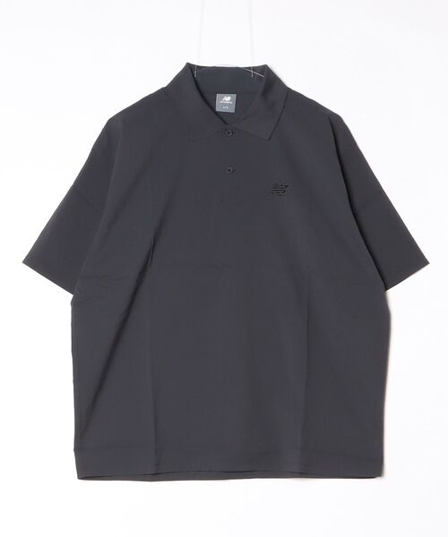 NEW BALANCE（ニューバランス）の「【別注】ニューバランス New Balance シアサッカーポロシャツ 限定コラボ（ポロシャツ・メンズ・ブラック/ベージュ/ネイビー・LL/3L/S/M/L）」の16枚目の写真