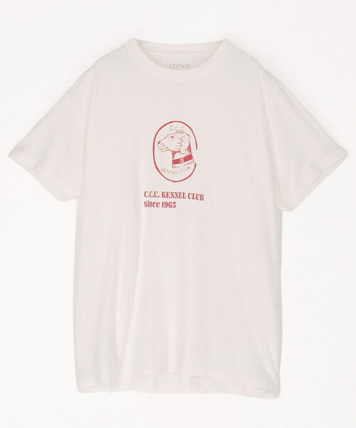 【taka,s store】アイボリーS二枚　Tシャツ crinkle crinkle crinkle/クリンクルクリンクルクリンクル 2 pack T