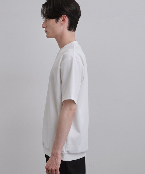 tk.TAKEO KIKUCHI(ティーケータケオキクチ)の「半袖スマートカットソー(Tシャツ/カットソー・メンズ・ブラック/ホワイト・01/02/03)」の13枚目の写真