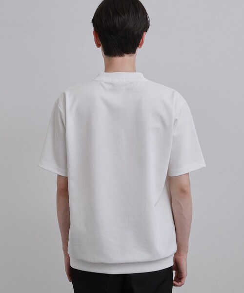 tk.TAKEO KIKUCHI(ティーケータケオキクチ)の「半袖スマートカットソー(Tシャツ/カットソー・メンズ・ブラック/ホワイト・01/02/03)」の14枚目の写真