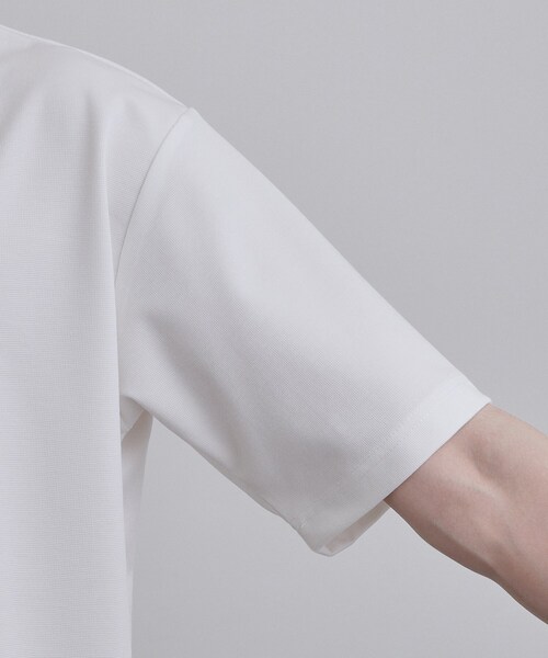 tk.TAKEO KIKUCHI(ティーケータケオキクチ)の「半袖スマートカットソー(Tシャツ/カットソー・メンズ・ブラック/ホワイト・01/02/03)」の16枚目の写真