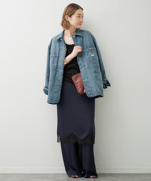 Deuxieme Classe(ドゥーズィエムクラス)の「*Mme.CREW タンクトップ(Tシャツ/カットソー・レディース・ホワイト/ブラック・FREE)」の6枚目の写真