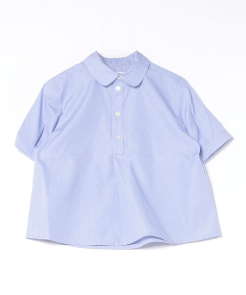 A.P.C.（アーペーセー）の「CHEMISETTE ANNE（シャツ/ブラウス・レディース・ブラウン/ブルー・34/38）」の2枚目の写真