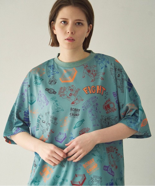 Duckster(ダックスター)の「Duckster/ダックスター 総柄プロレスTEE(Tシャツ/カットソー・メンズ・その他1/その他3/その他2・X-LARGE/LARGE/MEDIUM)」の3枚目の写真