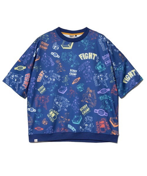 Duckster(ダックスター)の「Duckster/ダックスター 総柄プロレスTEE(Tシャツ/カットソー・メンズ・その他1/その他3/その他2・X-LARGE/LARGE/MEDIUM)」の9枚目の写真