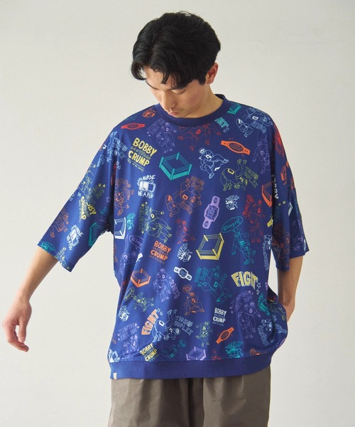 Duckster(ダックスター)の「Duckster/ダックスター 総柄プロレスTEE(Tシャツ/カットソー・メンズ・その他1/その他3/その他2・X-LARGE/LARGE/MEDIUM)」の13枚目の写真
