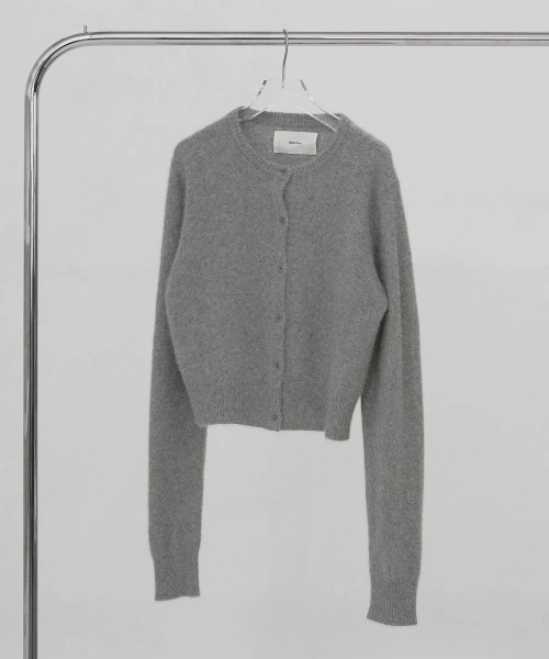 TODAYFUL(トゥデイフル)の「【TODAYFUL/トゥデイフル】Fox Wool Cardigan/フォックスウールカーディガン(カーディガン/ボレロ・レディース・キナリ/グレー/ブラック・FREE)」の9枚目の写真