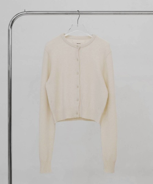 TODAYFUL(トゥデイフル)の「【TODAYFUL/トゥデイフル】Fox Wool Cardigan/フォックスウールカーディガン(カーディガン/ボレロ・レディース・キナリ/グレー/ブラック・FREE)」の6枚目の写真