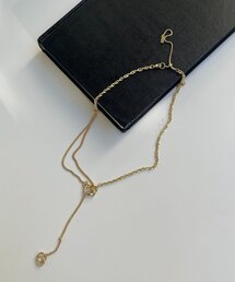 CAPRICIEUX LE'MAGE | 〈GOLDY/ゴールディ〉ノットリングYネックレス(ネックレス)