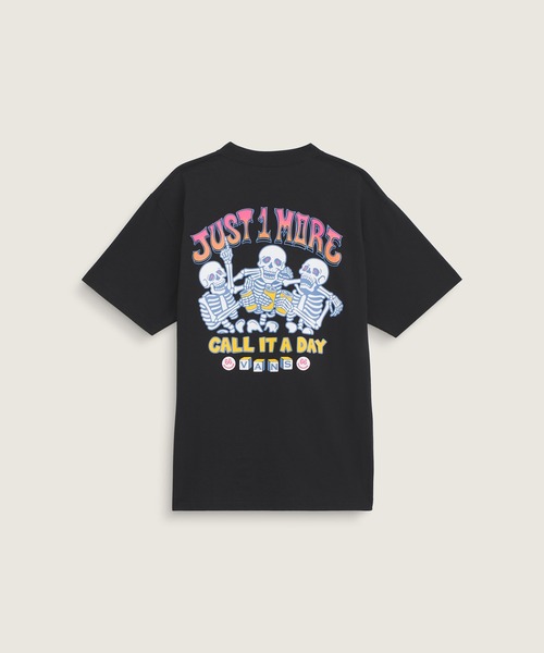 VANS(バンズ)の「ビアスカル Tシャツ / Beer Skull SS Tee Black VN000XBDBLK1(Tシャツ/カットソー・メンズ・ブラック・MEDIUM/LARGE/X-LARGE/SMALL)」の3枚目の写真