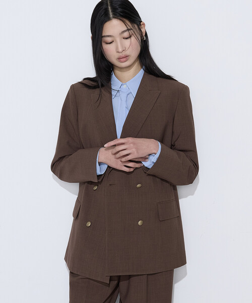 COMME CA（コムサ）の「〔 Sサイズ 〕 【セットアップ対応】T／W2WAYストレッチ ジャケット（テーラードジャケット・レディース・ネイビー・5号）」の21枚目の写真