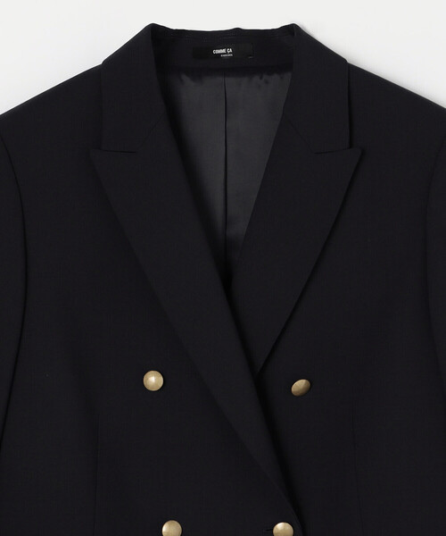 COMME CA（コムサ）の「〔 Sサイズ 〕 【セットアップ対応】T／W2WAYストレッチ ジャケット（テーラードジャケット・レディース・ネイビー・5号）」の15枚目の写真