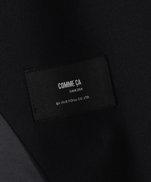 COMME CA（コムサ）の「〔 Sサイズ 〕 【セットアップ対応】T／W2WAYストレッチ ジャケット（テーラードジャケット・レディース・ネイビー・5号）」の8枚目の写真