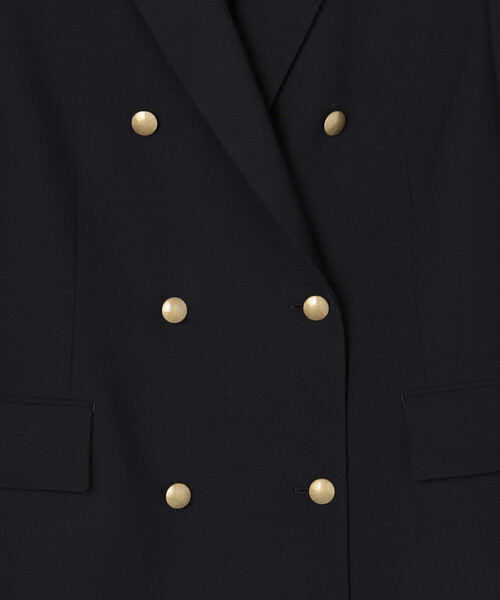 COMME CA（コムサ）の「〔 Sサイズ 〕 【セットアップ対応】T／W2WAYストレッチ ジャケット（テーラードジャケット・レディース・ネイビー・5号）」の9枚目の写真