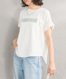 MAISON DE L'ALLURE | [MAISON DE L'ALLURE/メゾンドゥラリュール] エンボス加工 BOXロゴプリントTシャツ(Tシャツ/カットソー)