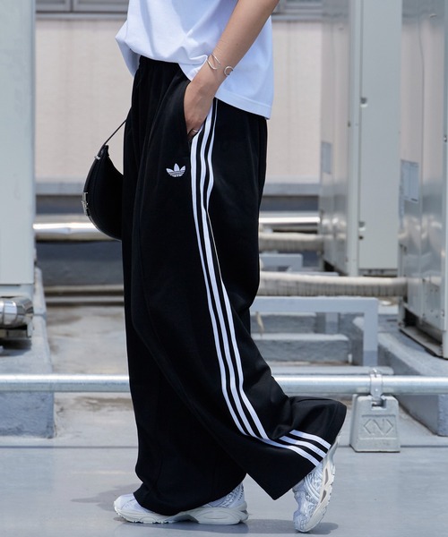 adidas/アディダス BAGGY TRACK PANTS OS TP トラックパンツ ライン