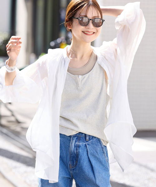 slobe iena 2026ss ラミースキッパーシャツ 追加2》ラミースキッパーシャツ（シャツ/ブラウス）｜SLOBE IENA