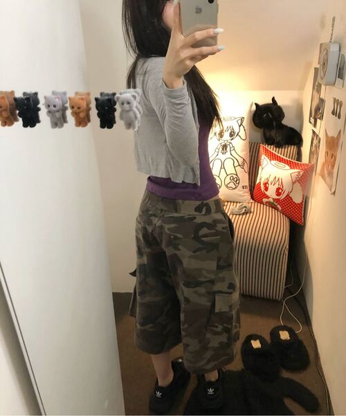 ITZAVIBE(イッザバイブ)の「CAMO SIDE POCKET BERMUDA PANTS(その他パンツ・レディース・その他・MEDIUM/LARGE)」の7枚目の写真
