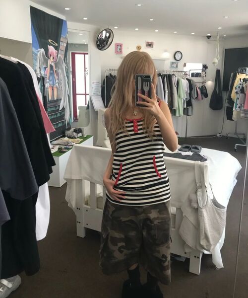 ITZAVIBE(イッザバイブ)の「CAMO SIDE POCKET BERMUDA PANTS(その他パンツ・レディース・その他・MEDIUM/LARGE)」の10枚目の写真