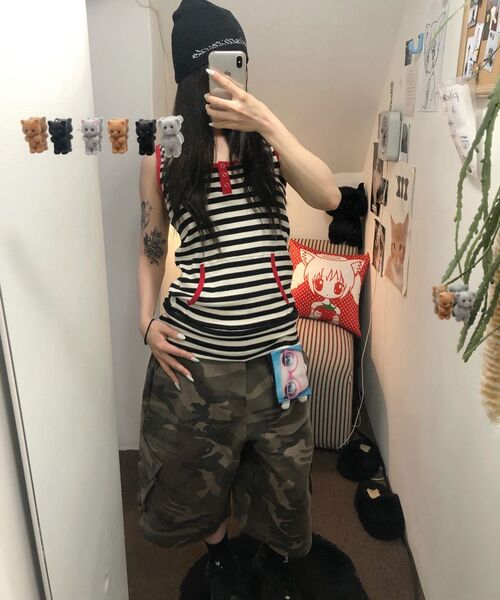 ITZAVIBE(イッザバイブ)の「CAMO SIDE POCKET BERMUDA PANTS(その他パンツ・レディース・その他・MEDIUM/LARGE)」の11枚目の写真