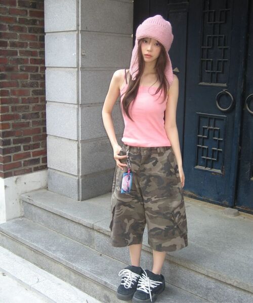 ITZAVIBE(イッザバイブ)の「CAMO SIDE POCKET BERMUDA PANTS(その他パンツ・レディース・その他・MEDIUM/LARGE)」の13枚目の写真