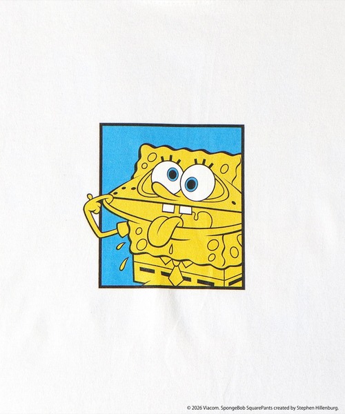MFC STORE（エムエフシーストア）の「SpongeBob x MFC STORE PULLING A FACE S/S TEE（Tシャツ/カットソー・メンズ・イエロー/ブラック/ホワイト・XS/S/M/L/XL/XXL）」の7枚目の写真