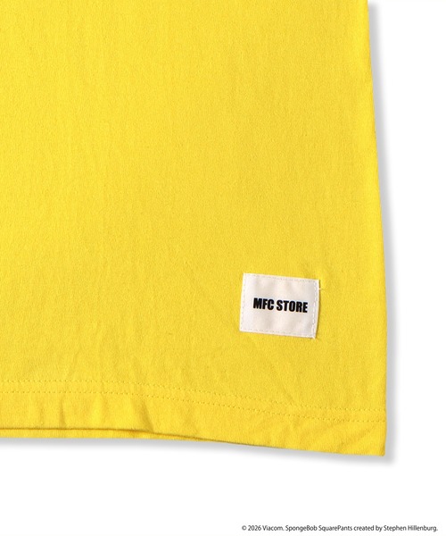 MFC STORE（エムエフシーストア）の「SpongeBob x MFC STORE PULLING A FACE S/S TEE（Tシャツ/カットソー・メンズ・イエロー/ブラック/ホワイト・XS/S/M/L/XL/XXL）」の19枚目の写真