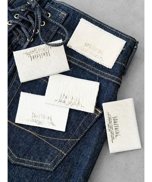 TONAL（トーナル）の「【SOMETHING別注】LACE UP WIDE（デニムパンツ・レディース・インディゴブルー・MEDIUM/SMALL/X-SMALL）」の11枚目の写真
