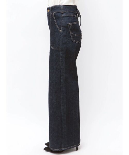 TONAL（トーナル）の「【SOMETHING別注】LACE UP WIDE（デニムパンツ・レディース・インディゴブルー・MEDIUM/SMALL/X-SMALL）」の14枚目の写真