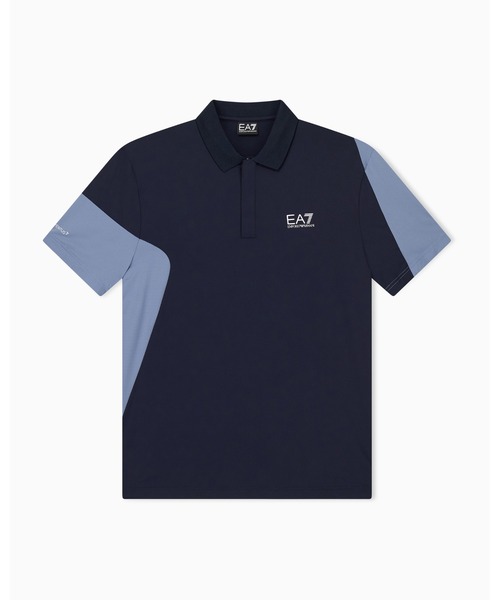 EMPORIO ARMANI EA7(エンポリオアルマーニイーエーセブン)の「【エンポリオ アルマーニ EA7】レギュラーフィット ポロシャツ Tennis Pro テニスプロ(ポロシャツ・メンズ・ネイビー/グリーン/ブラック・X-SMALL/X-LARGE/SMALL/MEDIUM/LARGE)」の7枚目の写真