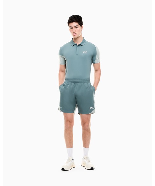 EMPORIO ARMANI EA7(エンポリオアルマーニイーエーセブン)の「【エンポリオ アルマーニ EA7】レギュラーフィット ポロシャツ Tennis Pro テニスプロ(ポロシャツ・メンズ・ネイビー/グリーン/ブラック・X-SMALL/X-LARGE/SMALL/MEDIUM/LARGE)」の14枚目の写真