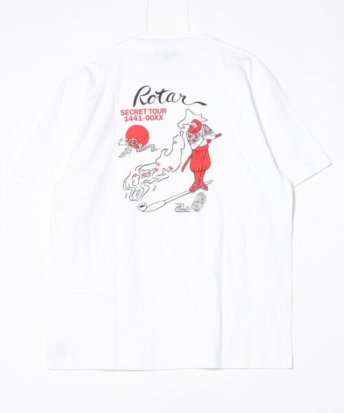 ROTAR(ローター)の「SECRET TOUR Tee(Tシャツ/カットソー・メンズ・ブラック/ホワイト/ライトベージュ・LARGE/MEDIUM/X-LARGE)」の14枚目の写真