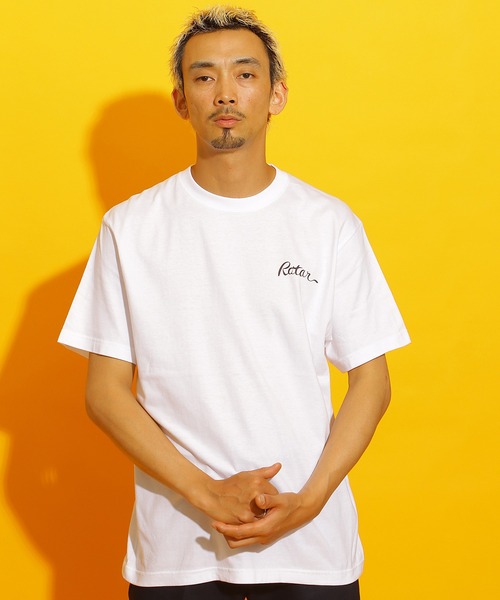ROTAR(ローター)の「SECRET TOUR Tee(Tシャツ/カットソー・メンズ・ブラック/ホワイト/ライトベージュ・LARGE/MEDIUM/X-LARGE)」の4枚目の写真