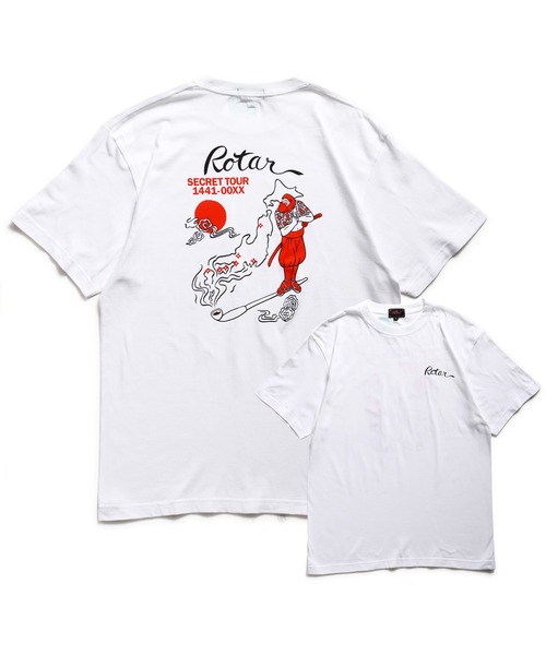 ROTAR(ローター)の「SECRET TOUR Tee(Tシャツ/カットソー・メンズ・ブラック/ホワイト/ライトベージュ・LARGE/MEDIUM/X-LARGE)」の5枚目の写真