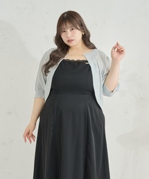 Louiosy】【大きいサイズ】2wayレーストップス（シャツ/ブラウス